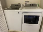 Washer/Dryer Set inside the Unit